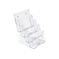 Deflect-O Literature Holder, 5.83" x 8.27", Clear Polystyrene (77901)