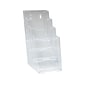 Staples Literature Holder, Crystal Clear Plastic (77701)