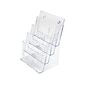 Deflecto Literature Holder, 9.37" x 13.58", Clear Plastic (77441)