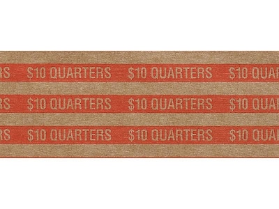 Pap-R Products Coin Wrappers, Orange 1000/Box (30025)