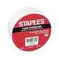 Staples Masking Tape, 1.89" x 60 yds., Natural, 2/Pack (468405-CC)