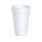 Dart J Cup Hot/Cold Cups, 16 Oz., White, 1000/Carton (16J16)