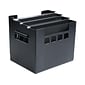 DecoFlex Large Capacity Desktop File Box, Letter Size, Black (PFX 43013)