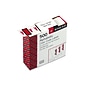 Smead BCCR Color Coded Alphabetic Labels, 1" x 1.25", Red, 500/Roll (67071)