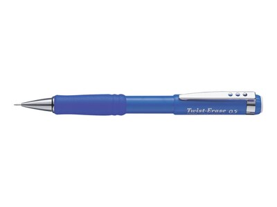 Pentel Twist-Erase III Mechanical Pencil, 0.5mm, #2 Soft Lead (QE515C)