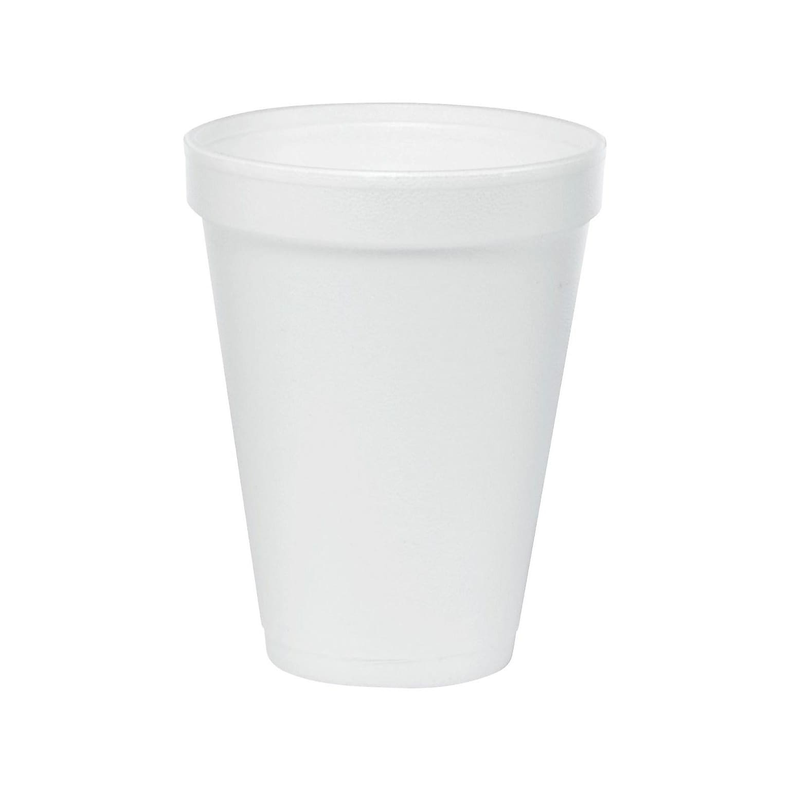 Dart J Cup Hot/Cold Cups, 12 Oz., White, 1000/Carton (12J12)