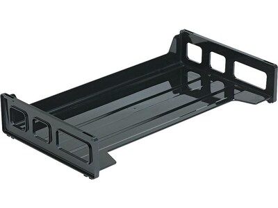 Officemate Side Loading Legal Tray, Black Plastic (21102)