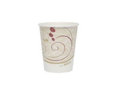 Solo Symphony® Hot Cups, 10 Oz., Multicolor, 50/Pack (370SM-J8000)