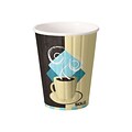 Solo Tuscan Café Hot Cups, 12 Oz., Multicolor, 40/Pack (IC12-J7534)