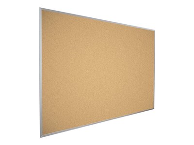 Best-Rite VT Logic Cork Bulletin Board, Aluminum Frame, 8' x 4' (E301AH)