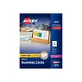 Avery Clean Edge2-Sided Business Cards, 3.5W x 2L, Uncoated White 2000/Pack (5870)