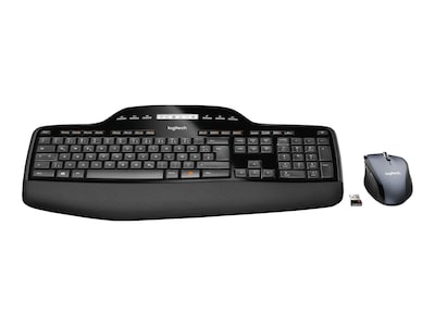 Logitech Desktop MK710 Wireless Keyboard & Mouse, Black (920-002416)