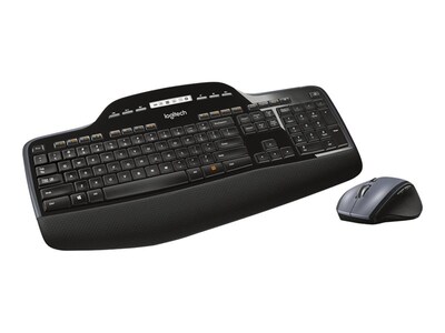 Logitech Desktop MK710 Wireless Keyboard & Mouse, Black (920-002416)