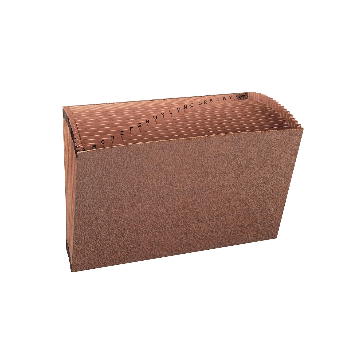 Smead® TUFF Expanding File, Alphabetic (A-Z), 21 Pockets, Legal, Redrope-Printed Stock (70430)