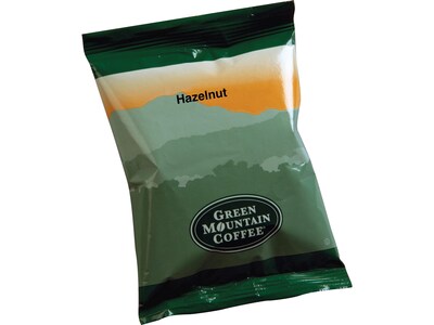 Green Mountain Hazelnut Ground Coffee, Light Roast, 50/Carton (4792)