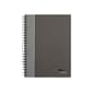 TOPS Royale Professional Notebooks, 8.25" x 11.75", College Ruled, 96 Sheets, Gray/Silver (25332)