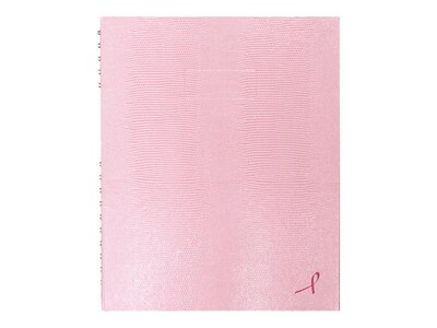 Blueline NotePro Pink Ribbon 1-Subject Professional Notebooks, 8.5 x 10.75, College Ruled, 100 Sheets, Pink (A10200.PNK2)
