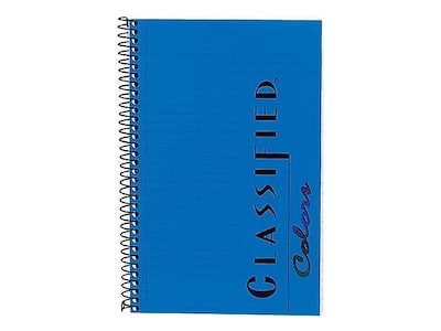 TOPS 1-Subject Notebooks, 5.5 x 8.5, Narrow Ruled, 100 Sheets, Blue (73506)