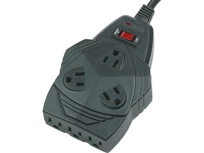 Fellowes Mighty 8-Outlet Surge Protector, 6 Cord (99090)