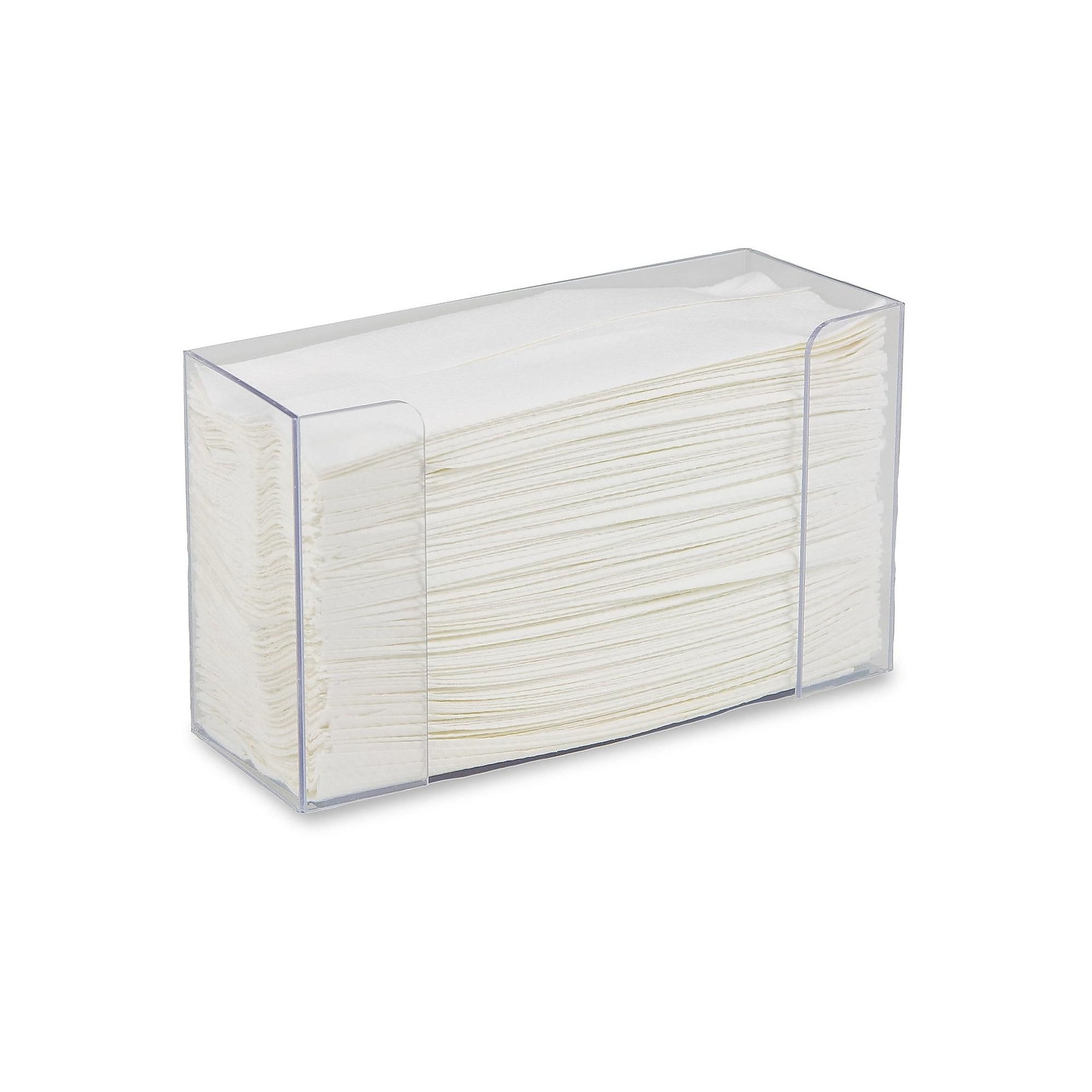 Medical Arts Press Professional Folded Paper Towel Dispenser, Clear (CMTD061888)