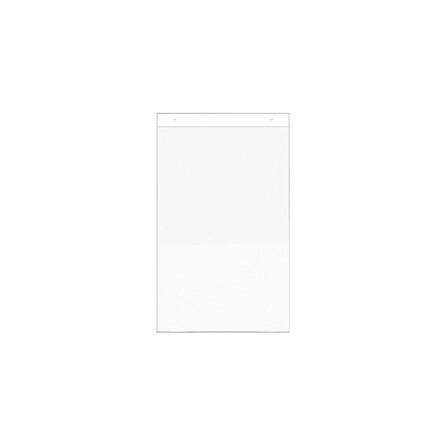 Deflect-O Image Document Holder, 11 x 17, Vertical, Wall Mounted, Clear Plastic (DEF68001)
