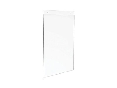 Deflecto® Classic Image® Sign Holder, 11" x 17", Clear Plastic (68001)