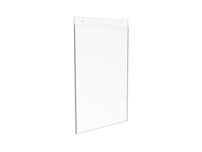 Deflect-O Image Document Holder, 11" x 17", Vertical, Wall Mounted, Clear Plastic (DEF68001)