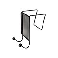 Fellowes Partition Additions Over-Panel Hook, Black, Mesh (75903)