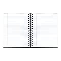 TOPS Royale Professional Notebooks, 5.88 x 8.25, College Ruled, 96 Sheets, Black (25330)