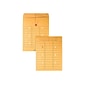 Quality Park Button & String Inter-Departmental Envelopes, 10" x 13", Brown, 100/Box (QUA63562)