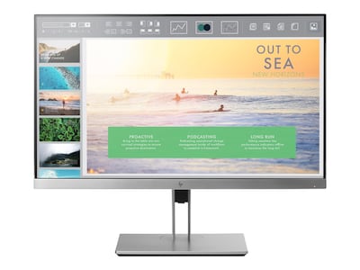 HP EliteDisplay E233 1FH46A8 23 LED Monitor, Black/Silver