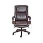 La-Z-Boy Winston Ergonomic Faux Leather Executive Big & Tall Chair, 400 lb. Capacity, Brown (44763)