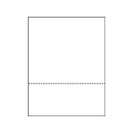 Printworks® Professional 8.5 x 11 Perforated Paper, 24 lbs., 92 Brightness, 2500 Sheets/Carton (04