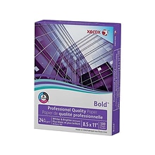 Xerox Bold Professional 8.5 x 11 Bond Paper, 24 lbs., 98 Brightness, 500/Ream (3R13038)