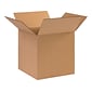 10" x 10" x 10" Standard Shipping Boxes, 32 ECT, Kraft, 25/Bundle (101010)