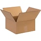 12" x 12" x 6" Standard Shipping Boxes, 32 ECT, Kraft, 25/Bundle (121206)