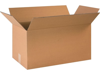 Quill Brand® 14 x 14 x 40 Shipping Boxes, 32 ECT, Kraft, 15/Bundle (141440)