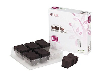 Xerox 108R00747 Magenta Standard Yield Ink Cartridge, 6/Pack
