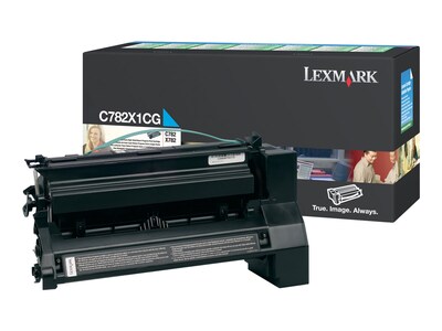 Lexmark C782 Cyan Extra High Yield Toner Cartridge