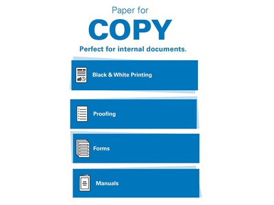 Hammermill Great White 30 Express Pack Recycled 8.5 x 11 Copy Paper, 20 lbs., 92 Brightness, 2500