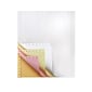 9.5" x 11" 4-Part Computer Paper, White/Pink/Canary, 800/Box (26157/287220/38)