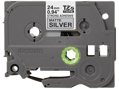 Brother P-touch TZe-S951 Laminated Extra Strength Label Maker Tape, 1 x 26-2/10, Black on Matte Si