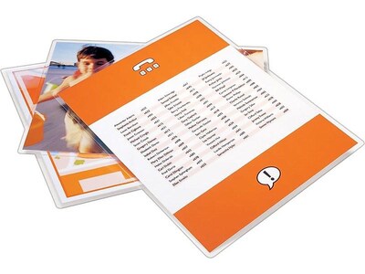 Swingline GBC EZUse Thermal Laminating Pouches, Letter Size, 10 Mil, 50/Box (3200599)