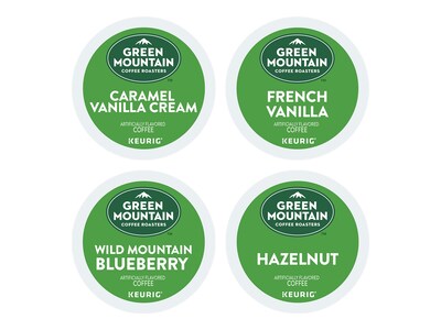 Green Mountain Variety Pack Coffee Keurig® K-Cup® Pods, Light Roast, 96/Carton (GMT6502CT)