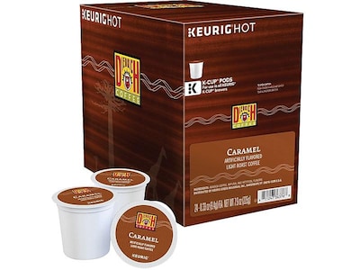 Diedrich Caramel Coffee, Keurig® K-Cup® Pods, Light Roast, 24/Box (36376)