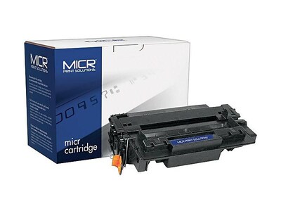 MICR Print Solutions Compatible Black Standard Yield Toner Cartridge Replacement for HP 55AM