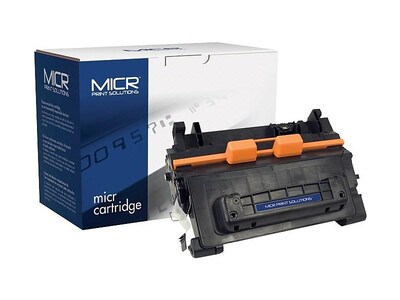 MICR Print Solutions Compatible Black High Yield Toner Cartridge Replacement for HP 64X