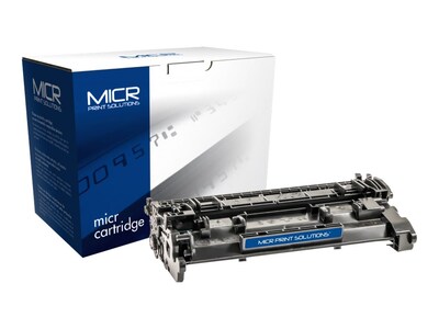 MICR Compatible Black Standard Yield Toner Cartridge Replacement for HP 26A