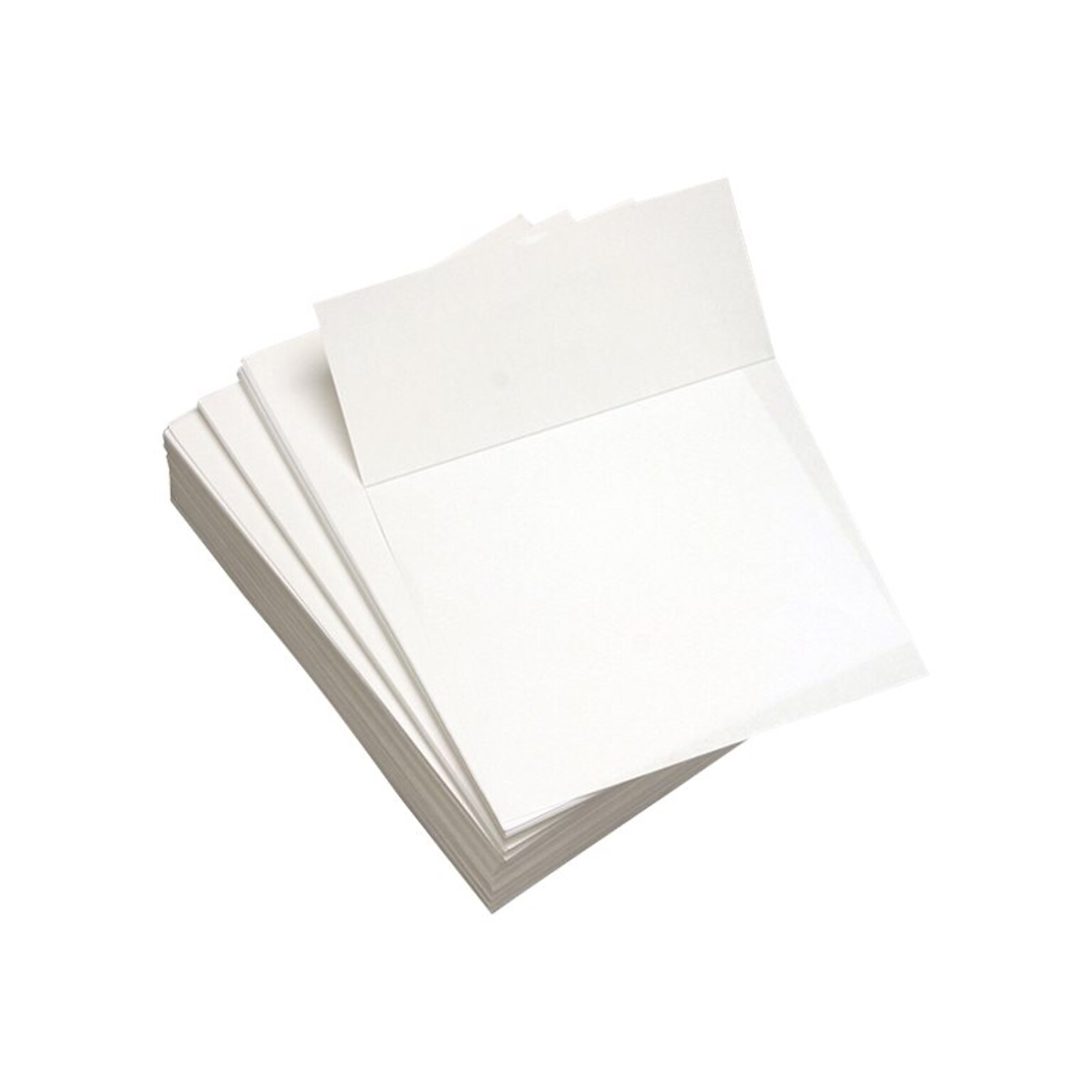 Alliance 8.5 x 11 Perforated Specialty Paper, 20 lbs., 92 Brightness, 500 Sheets/Ream (851032)