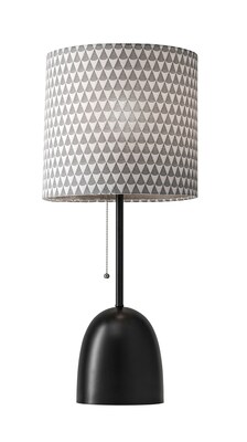Adesso Lola Table Lamp, Black (1500-01) | Quill